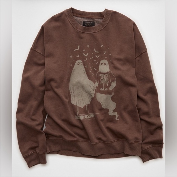 American Eagle Outfitters Tops - NWT American eagle Halloween sweatshirt
